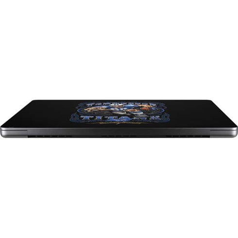 Liquid Blue NFL Tennessee Titans Running Back Apple MacBook Pro 14-inch Skin
