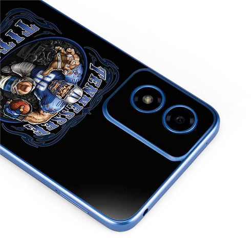 Liquid Blue NFL Tennessee Titans Running Back Moto G Play 4G (2024) Skin
