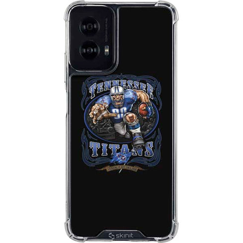 Liquid Blue NFL Tennessee Titans Running Back Moto G Power 5G (2024) Clear Case
