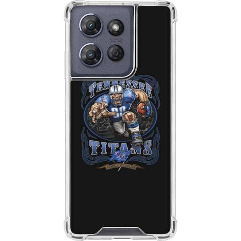 Liquid Blue NFL Tennessee Titans Running Back Moto G Power 5G (2025) Clear Case