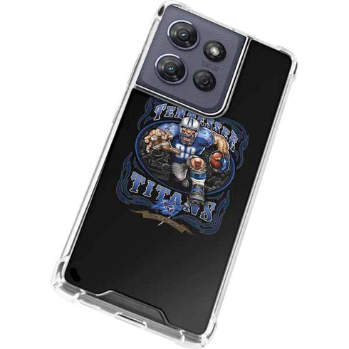 Liquid Blue NFL Tennessee Titans Running Back Moto G Power 5G (2025) Clear Case