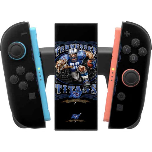 Liquid Blue NFL Tennessee Titans Running Back Nintendo Switch 2 (2025) Joy-Con Controller Skin