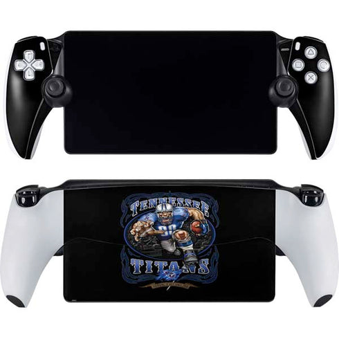 Liquid Blue NFL Tennessee Titans Running Back PlayStation Portal Remote Player Skin