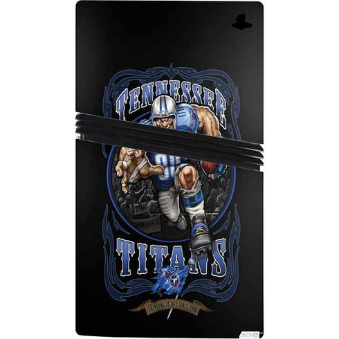 Liquid Blue NFL Tennessee Titans Running Back PS5 Pro Bundle Skin