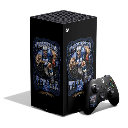 Liquid Blue NFL Tennessee Titans Running Back Xbox Series X Skins