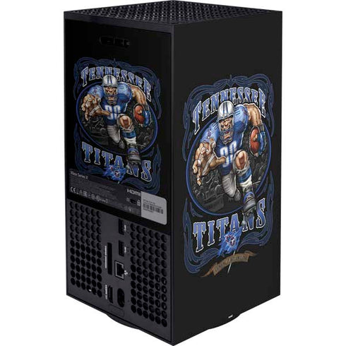 Liquid Blue NFL Tennessee Titans Running Back Xbox Series X Bundle Skin