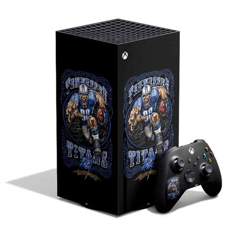 Liquid Blue NFL Tennessee Titans Running Back XBox Series X Digital Edition Bundle Skin