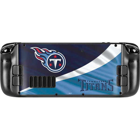 NFL Tennessee Titans Steam Deck Handheld Gaming Computer OLED Skin