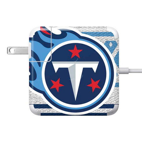 NFL Tennessee Titans Trailblazer 85W Power Adapter (15 and 17 inch MacBook Pro Charger) Skin