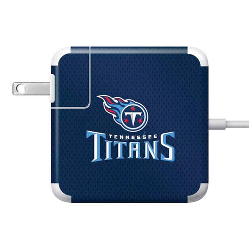 NFL Tennessee Titans Team Jersey 85W Power Adapter (15 and 17 inch MacBook Pro Charger) Skin
