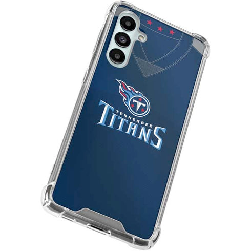 NFL Tennessee Titans Team Jersey Galaxy A16 5G Clear Case