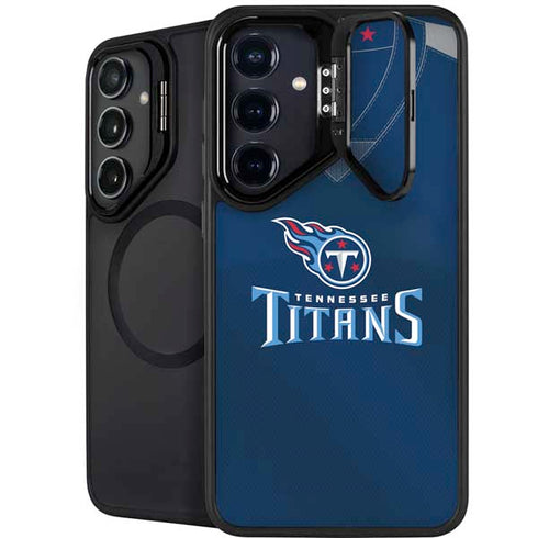 NFL Tennessee Titans Team Jersey Galaxy S25 Plus Kickstand Case