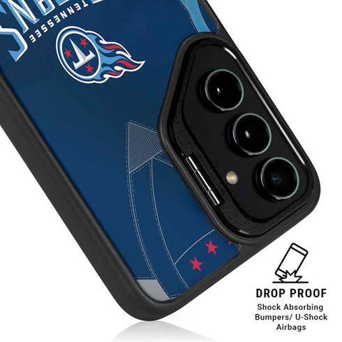 NFL Tennessee Titans Team Jersey Galaxy S25 Plus Kickstand Case