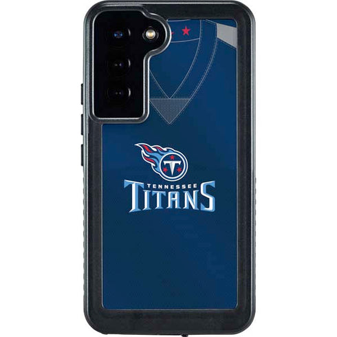 NFL Tennessee Titans Team Jersey Galaxy S24 Plus Waterproof Case