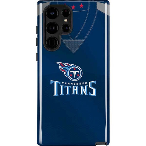NFL Tennessee Titans Team Jersey Galaxy S25 Ultra Impact Case