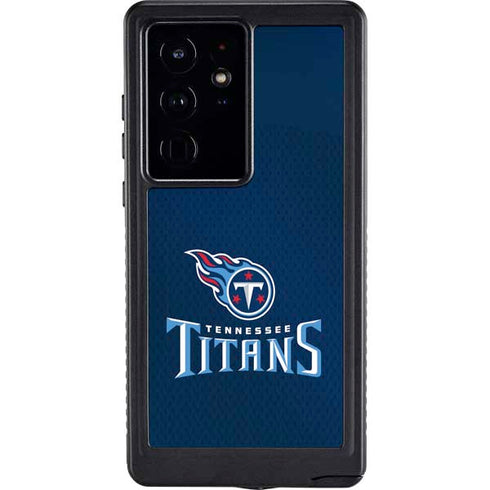 NFL Tennessee Titans Team Jersey Galaxy S24 Ultra Waterproof Case