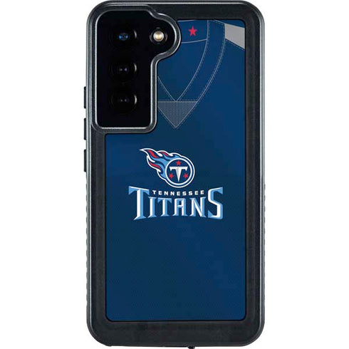 NFL Tennessee Titans Team Jersey Galaxy S24 Waterproof Case