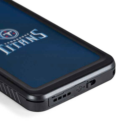 NFL Tennessee Titans Team Jersey Galaxy S24 Waterproof Case