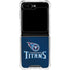 NFL Tennessee Titans Team Jersey Galaxy Z Flip6 Clear Case