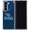 NFL Tennessee Titans Team Jersey Galaxy Z Fold5 5G Clear Case