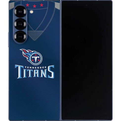 NFL Tennessee Titans Team Jersey Galaxy Z Fold6 Skin