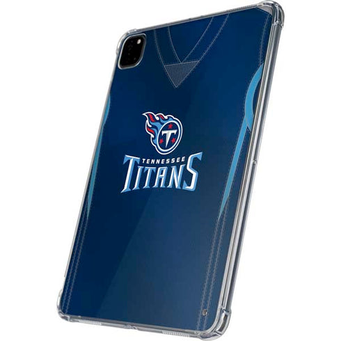 NFL Tennessee Titans Team Jersey iPad Pro 11in (2024) Clear Case