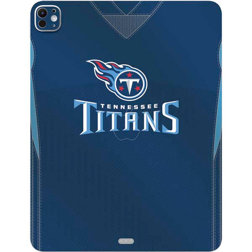 NFL Tennessee Titans Team Jersey iPad Pro 13in M4 (2024) Skin