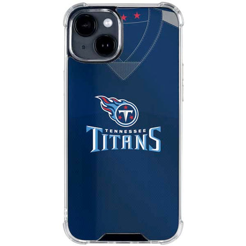 NFL Tennessee Titans Team Jersey iPhone 15 Clear Case