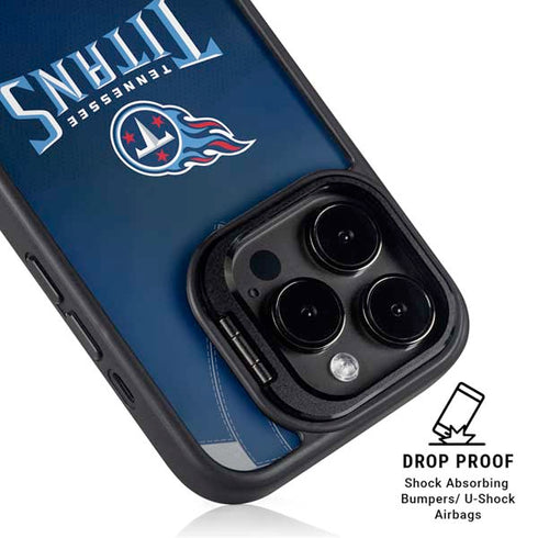 NFL Tennessee Titans Team Jersey iPhone 15 Pro Kickstand Case