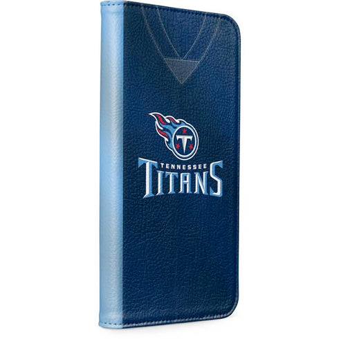 NFL Tennessee Titans Team Jersey iPhone 15 Pro Max Folio Case