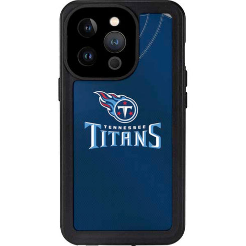 NFL Tennessee Titans Team Jersey iPhone 15 Pro Waterproof Case
