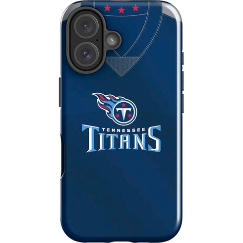 NFL Tennessee Titans Team Jersey iPhone 16 Impact Case