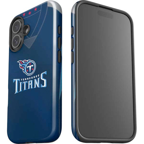 NFL Tennessee Titans Team Jersey iPhone 16 Impact Case