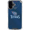 NFL Tennessee Titans Team Jersey iPhone 16 Plus Clear Case