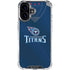 NFL Tennessee Titans Team Jersey iPhone 16 Plus Clear Case
