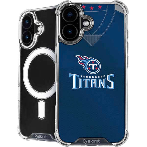 NFL Tennessee Titans Team Jersey iPhone 16 Plus MagSafe Case