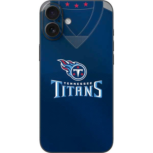 NFL Tennessee Titans Team Jersey iPhone 16 Plus Skin