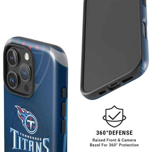 NFL Tennessee Titans Team Jersey iPhone 16 Pro Magsafe Impact Case