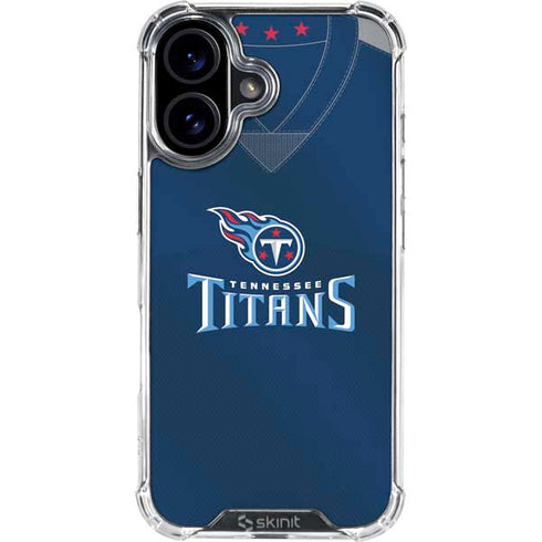 NFL Tennessee Titans Team Jersey iPhone 17 Clear Case