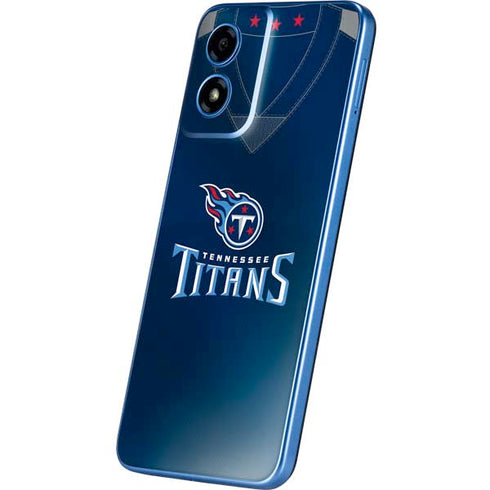 NFL Tennessee Titans Team Jersey Moto G Play 4G (2024) Skin