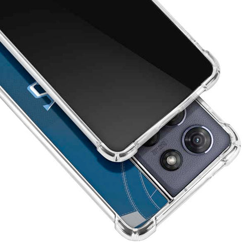 NFL Tennessee Titans Team Jersey Moto G Play 5G (2025) Clear Case
