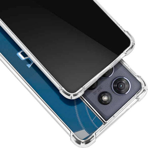 NFL Tennessee Titans Team Jersey Moto G Stylus 5G (2025) Clear Case