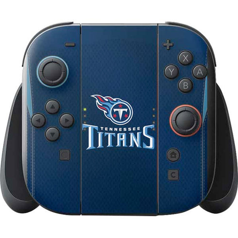 NFL Tennessee Titans Team Jersey Nintendo Switch 2 (2025) with Joy-Con Skin