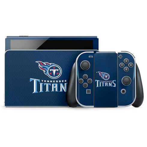 NFL Tennessee Titans Team Jersey Nintendo Skins