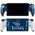 NFL Tennessee Titans Team Jersey PlayStation Portal Remote Player Skin