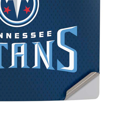 NFL Tennessee Titans Team Jersey PS5 Pro Disk Console Skin