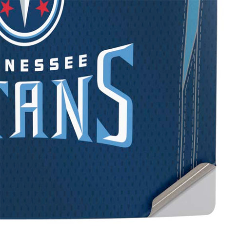 NFL Tennessee Titans Team Jersey PS5 Slim Digital Edition Console Skin