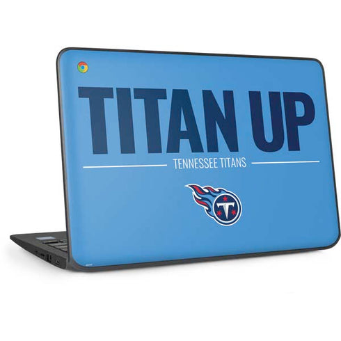 NFL Tennessee Titans Team Motto HP Chromebook Skin