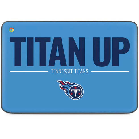 NFL Tennessee Titans Team Motto HP Chromebook Skin