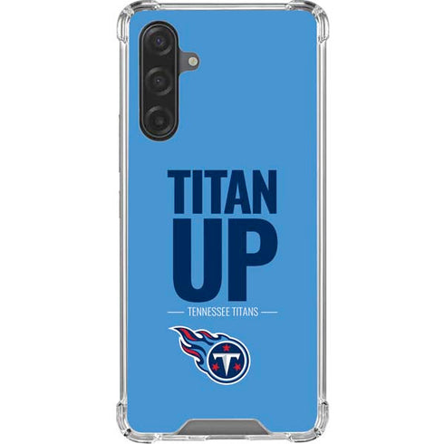 NFL Tennessee Titans Team Motto Galaxy A17 Clear Case